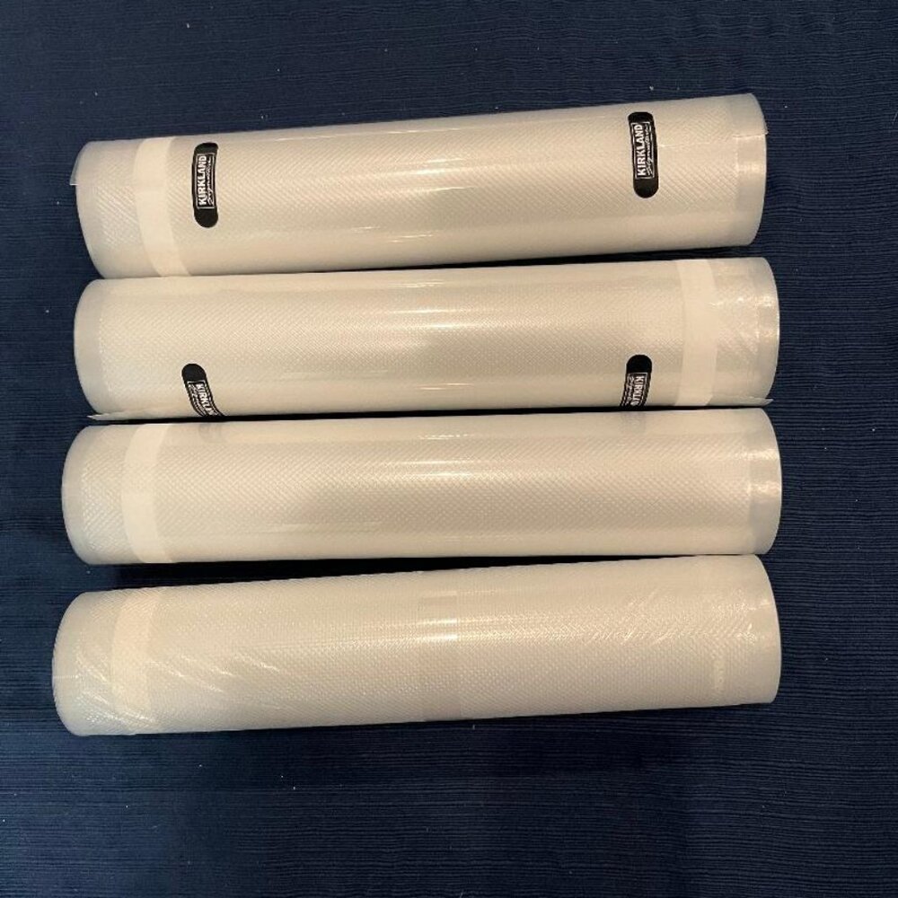 Lot of 4 Kirkland 11" Foodsaver Rolls - NEW
